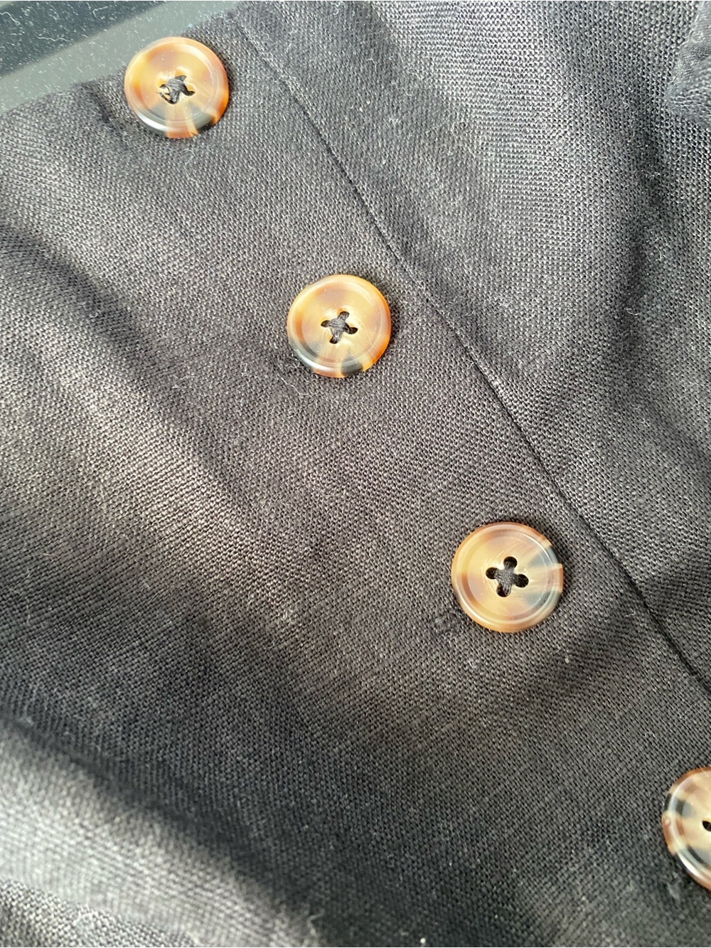 Few Moda Cecille Linen Button Tank - Picture 8 of 8